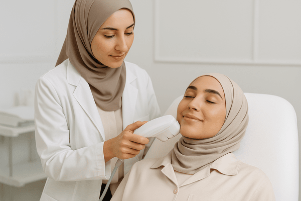 تصویر هایفوتراپی برای لیفت پوست